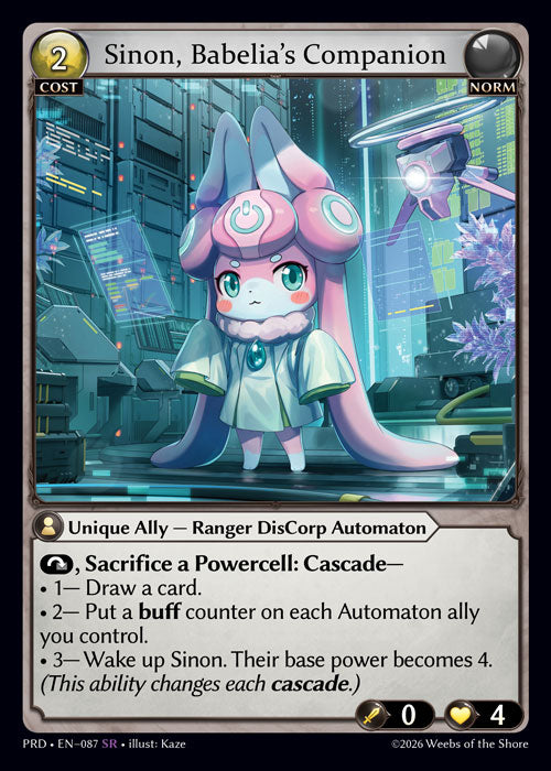 PRD-087 Sinon, Babelia's Companion