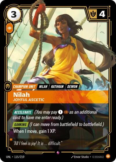 UNL-115 Nilah - Joyful Ascetic R