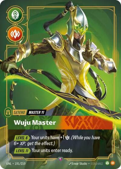 UNL-191 Master Yi - Wuju Master R