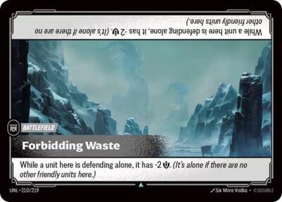UNL-210 Forbidding Waste U