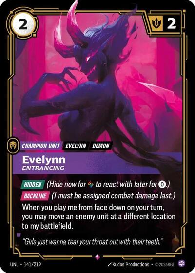 UNL-141 Evelynn - Entrancing R