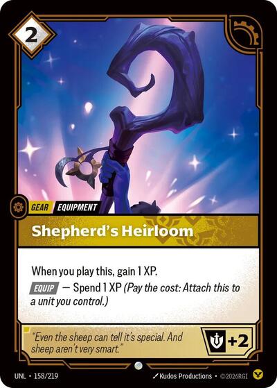 UNL-158 Shepherd's Heirloom C