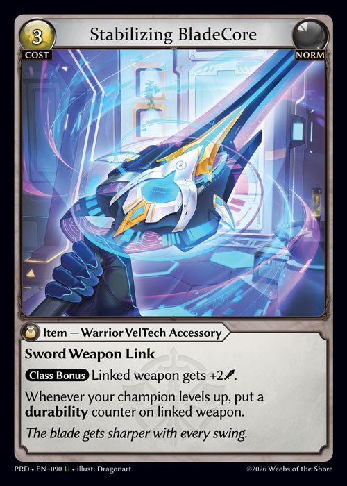 PRD-090 Stabilizing BladeCore
