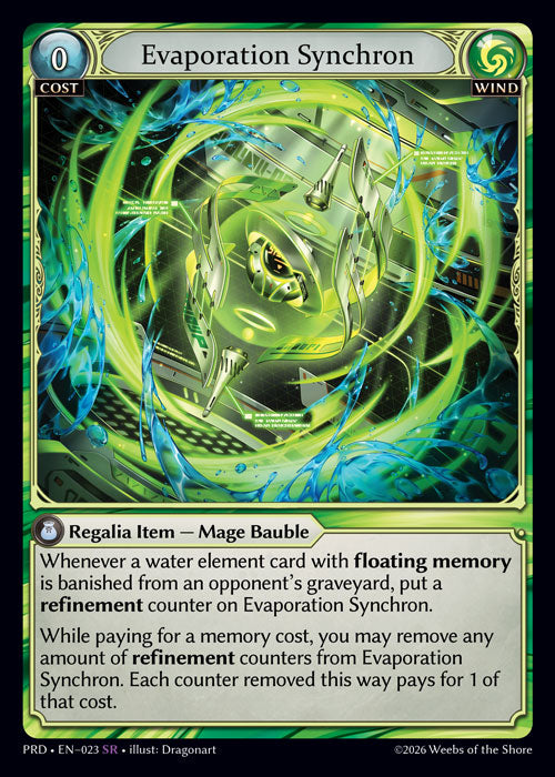 PRD-023 Evaporation Synchron
