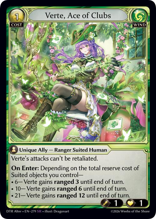DTR-279 Verte, Ace of Clubs