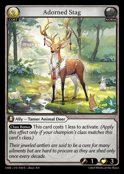 AMB-030 Adorned Stag (Foil)