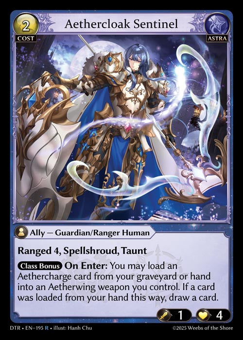 DTR-195 Aethercloak Sentinel (Foil)