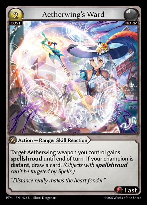 PTM-028 Aetherwing's Ward (Foil)