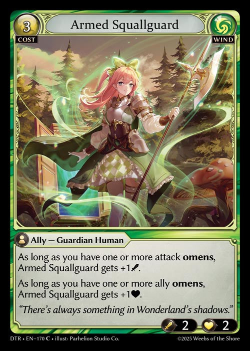 DTR-170 Armed Squallguard (Foil)