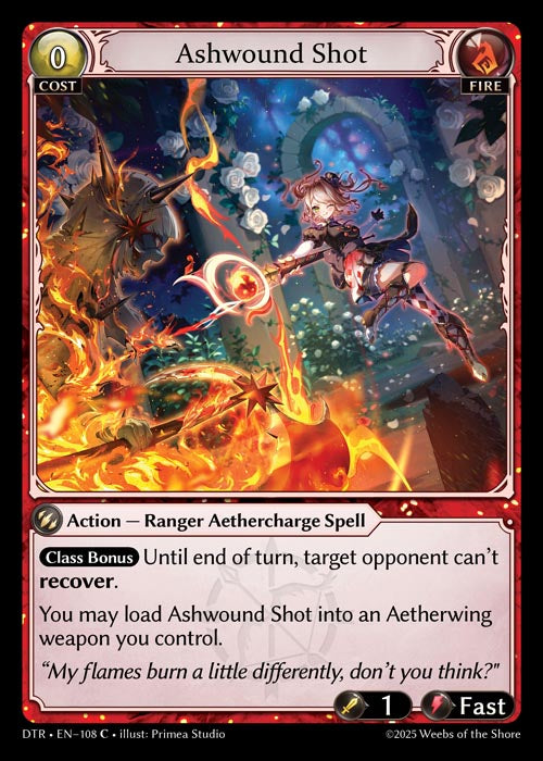 DTR-108 Ashwound Shot (Foil)