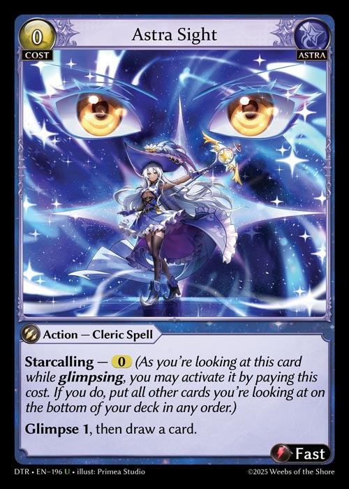 DTR-196 Astra Sight (Foil)