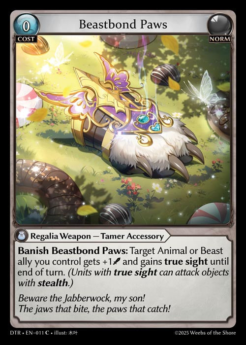 DTR-011 Beastbond Paws (Foil)