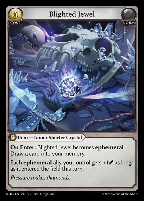 DTR-047 Blighted Jewel (Foil)