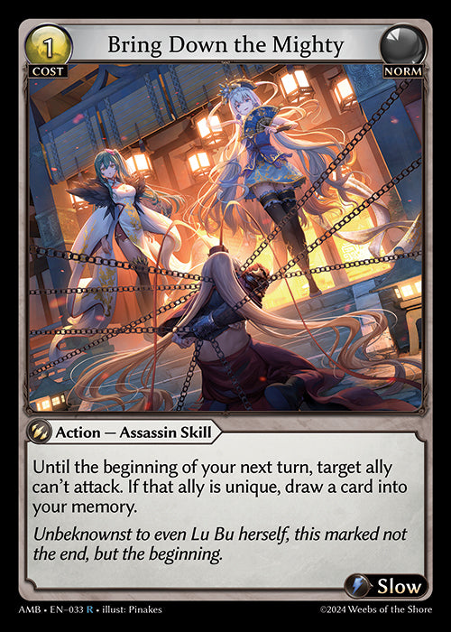 AMB-033 Bring Down the Mighty