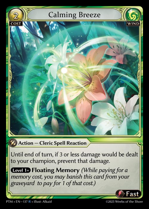 PTM-137 Calming Breeze (Foil)