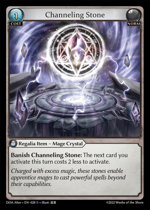 DOAA-028 Channeling Stone (Foil)