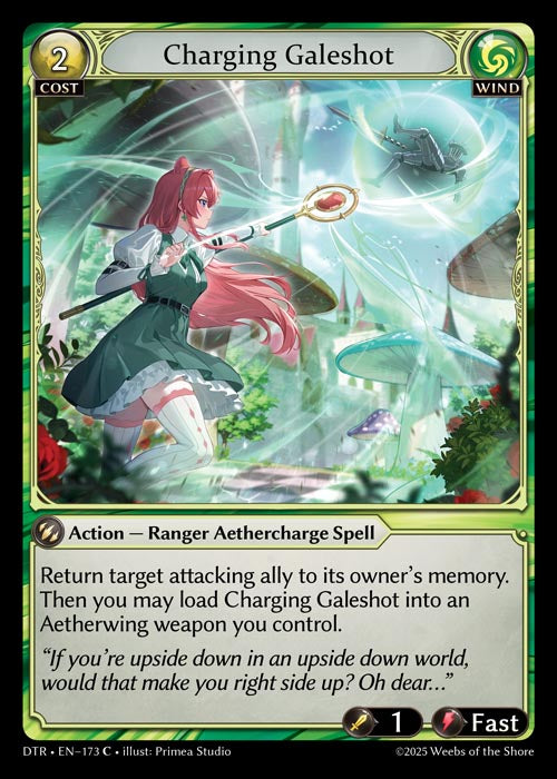 DTR-173 Charging Galeshot (Foil)