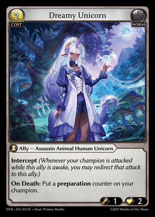 DTR-053 Dreamy Unicorn (Foil)