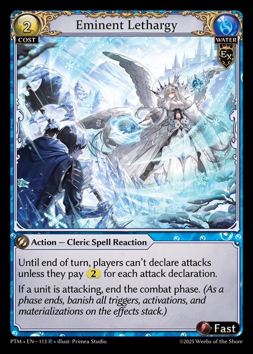 PTM-113 Eminent Lethargy (Foil)