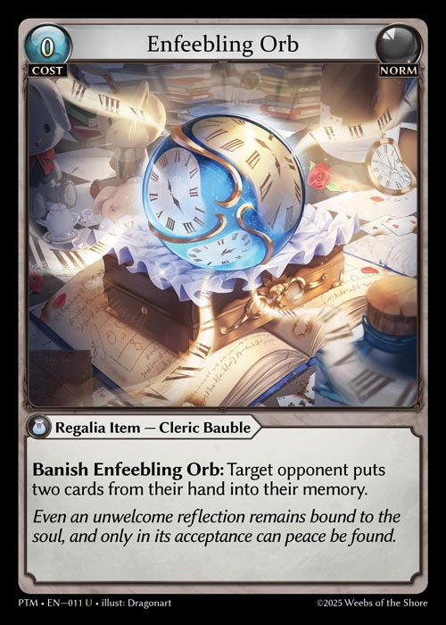PTM-011 Enfeebling Orb (Foil)
