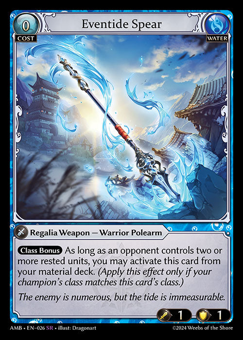 AMB-026 Eventide Spear (FOIL)
