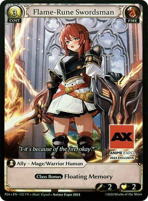 Flame-Rune Swordsman PR
