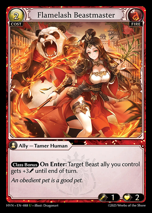 HVN-088 Flamelash Beastmaster