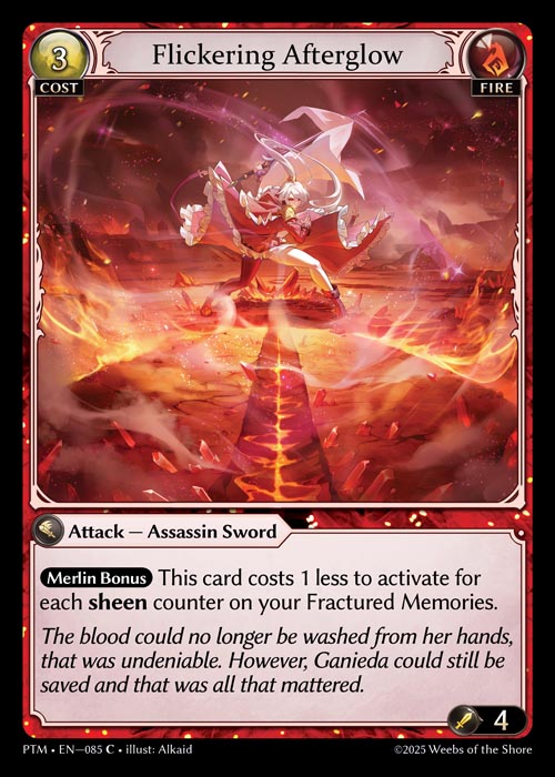 PTM-085 Flickering Afterglow (Foil)
