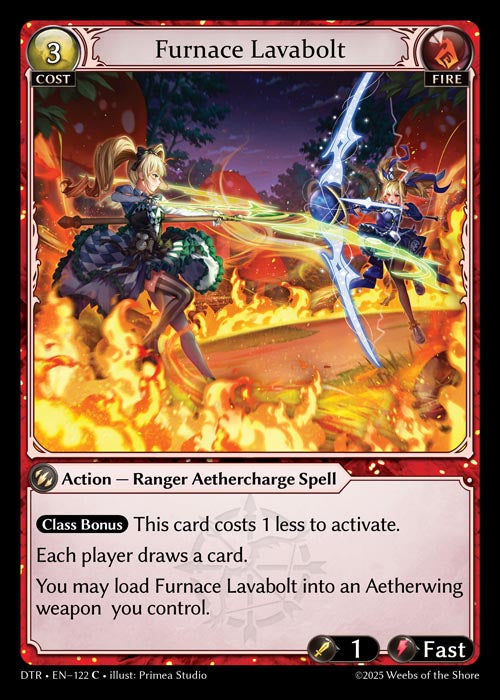DTR-122 Furnace Lavabolt (Foil)