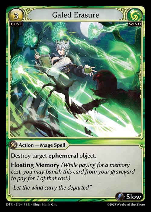 DTR-178 Galed Erasure (Foil)