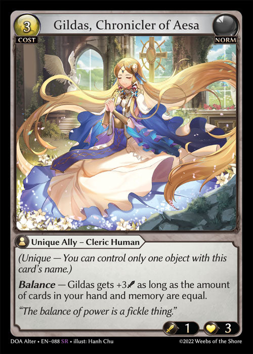 DOAA-088 Gildas, Chronicler of Aesa (FOIL)
