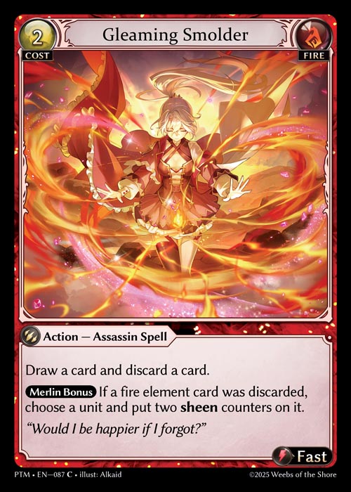 PTM-087 Gleaming Smolder (Foil)