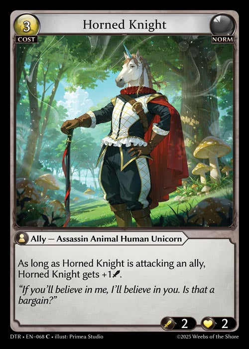 DTR-068 Horned Knight (Foil)