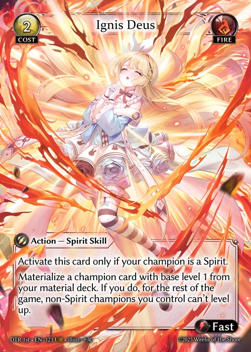 DTR-123 Ignis Deus (Foil)