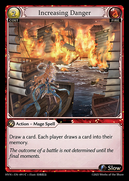 HVN-091 Increasing Danger (Foil)