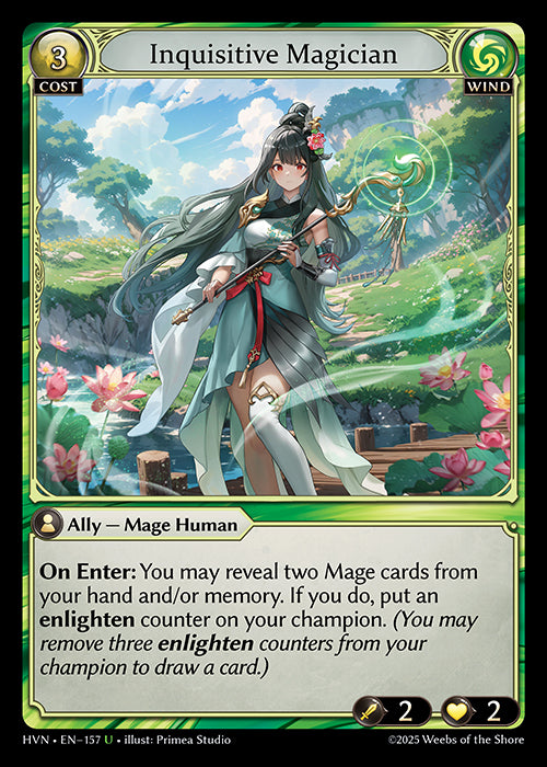 HVN-157 Inquisitive Magician (FOIL)