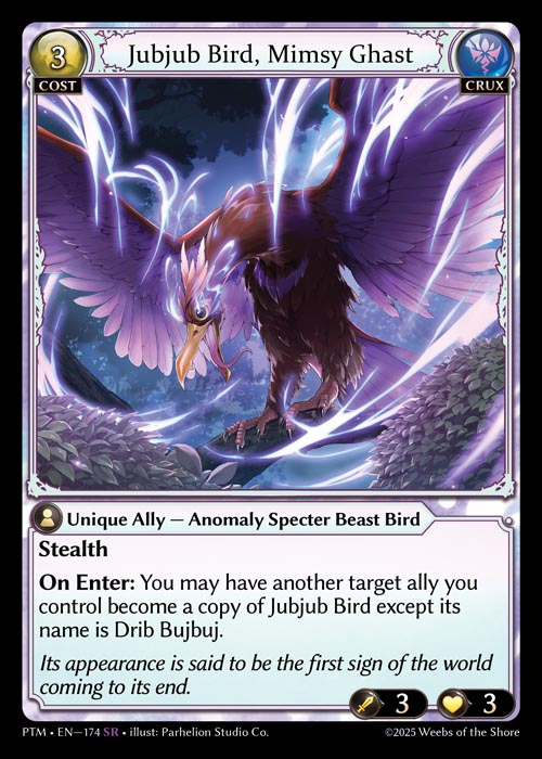 PTM-174 Jubjub Bird, Mimsy Ghast