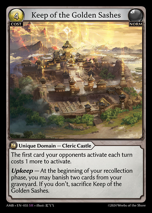 AMB-055 Keep of the Golden Sashes