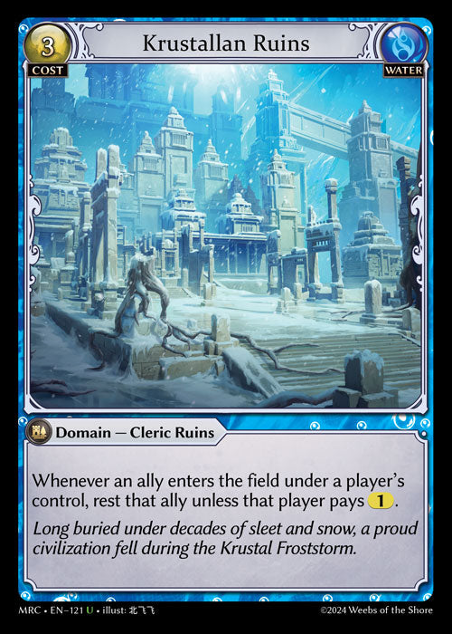 MRC-121 Krustallan Ruins (Foil)