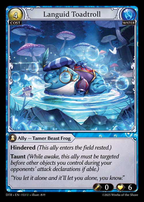 DTR-153 Languid Toadtroll (Foil)