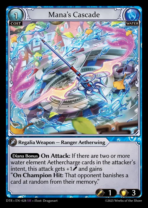 DTR-028 Mana's Cascade (FOIL)