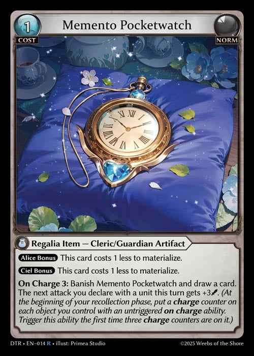 DTR-014 Memento Pocketwatch (Foil)