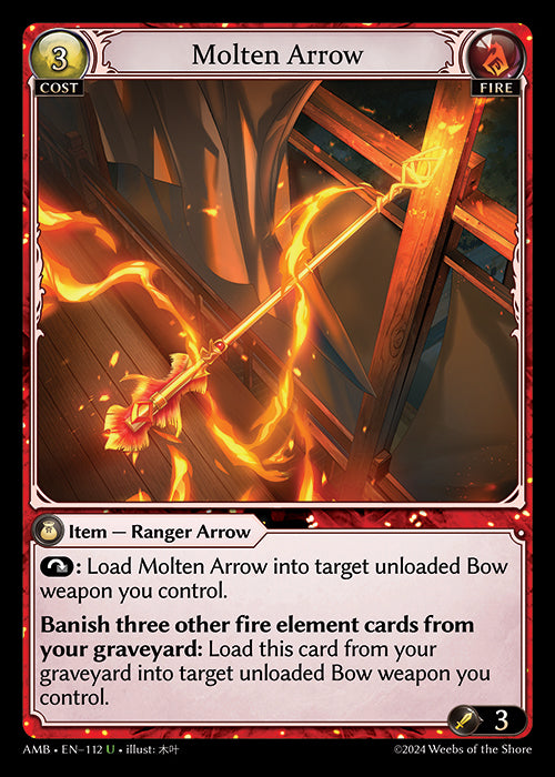 AMB-112 Molten Arrow (Foil)