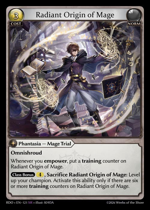 RDO-121 Radiant Origin of Mage