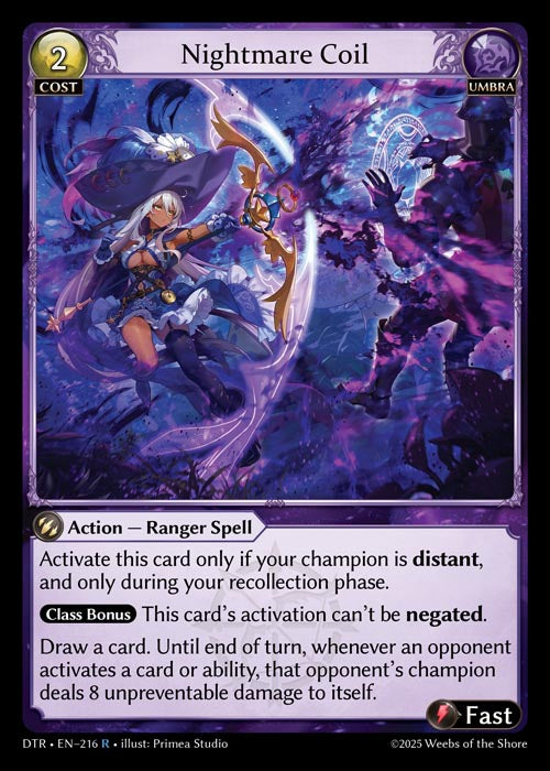 DTR-216 Nightmare Coil (Foil)