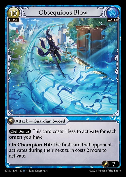 DTR-157 Obsequious Blow (Foil)