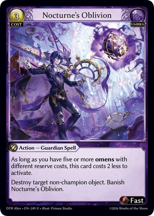DTR-249 Nocturne's Oblivion