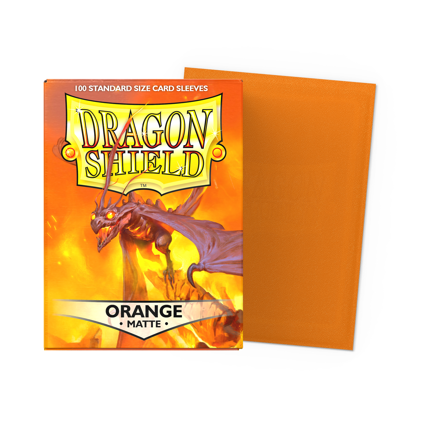 Dragonshield Orange Matte Sleeves