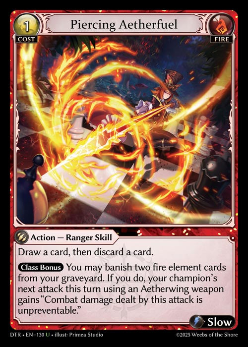 DTR-130 Piercing Aetherfuel (Foil)