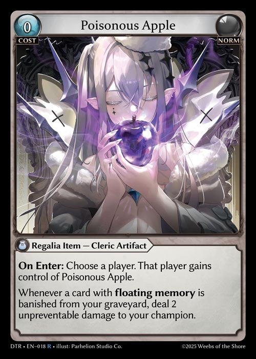 DTR-018 Poisonous Apple (Foil)